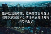 刚开始我也不信，原来蘑菇影视在线观看其实藏着不少情绪到底是谁先把风向带歪了